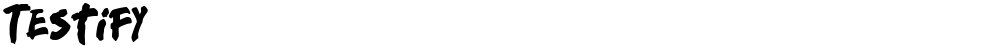Testify