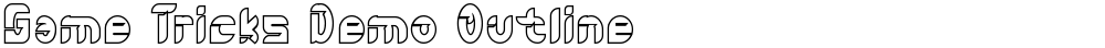 Game Tricks Demo Outline