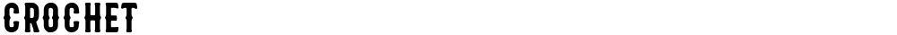 Crochet