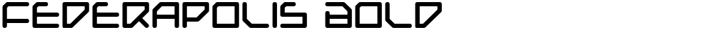 Federapolis Bold