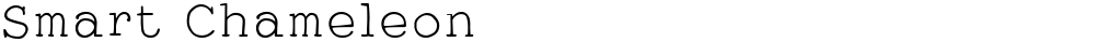 Smart Chameleon