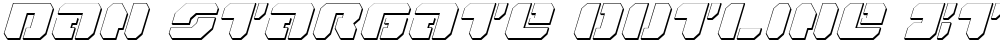 Dan Stargate Outline Italic