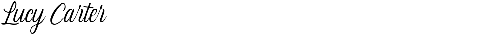 Lucy Carter