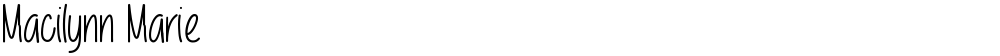 Macilynn Marie