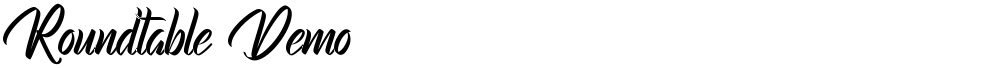 Roundtable Demo