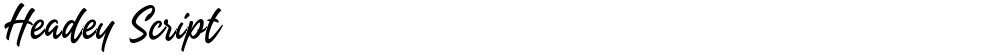 Headey Script