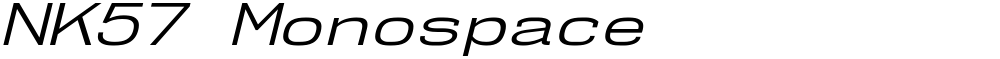 NK57 Monospace