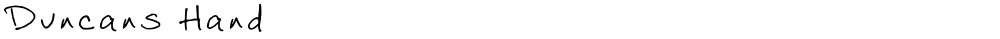 Duncans Hand