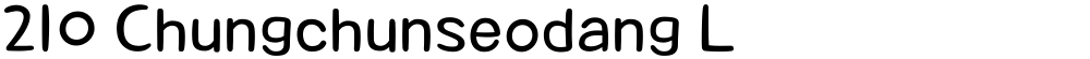 210 Chungchunseodang L