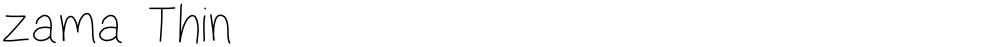 zama Thin