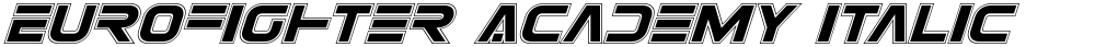 Eurofighter Academy Italic