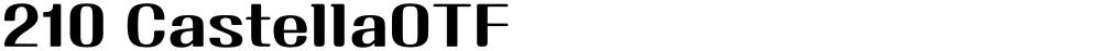 210 CastellaOTF