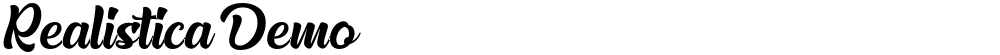 Realistica Demo