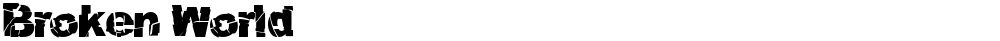 Broken World