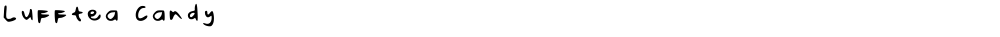 Lufftea Candy