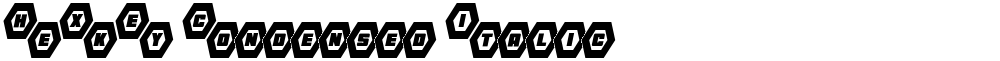 HeXkEy Condensed Italic