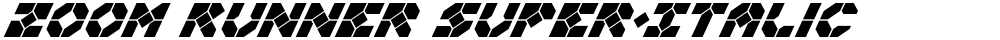Zoom Runner Super-Italic
