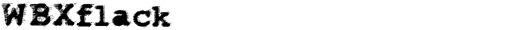 WBXflack