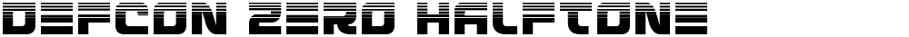 Defcon Zero Halftone