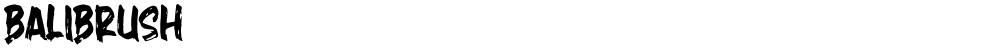 Balibrush