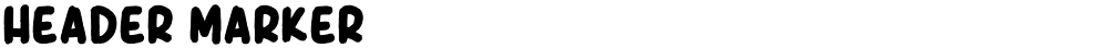 Header Marker