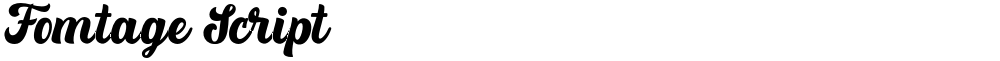 Fomtage Script