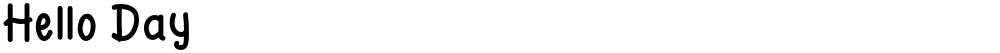 Hello Day