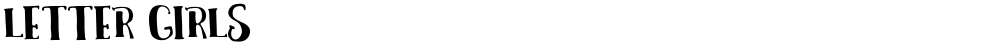 LETTER GIRLS
