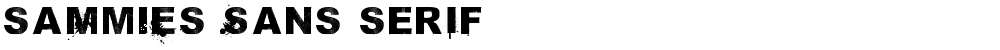 saMmiEs Sans serIf