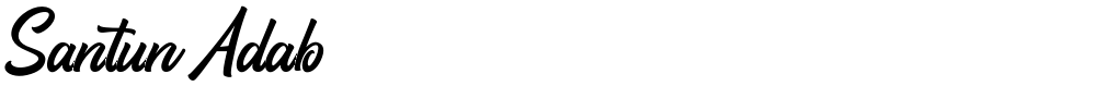 Santun Adab