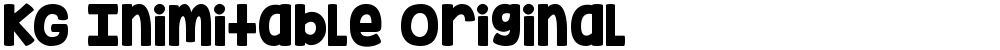 KG Inimitable Original
