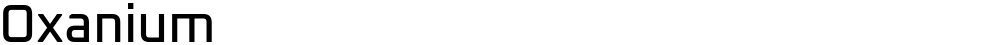 Oxanium