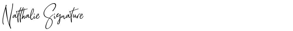 Natthalie Signature