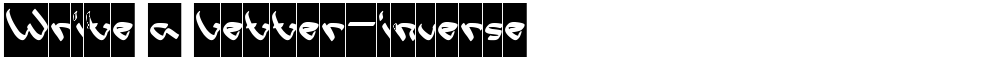 Write a Letter-inverse