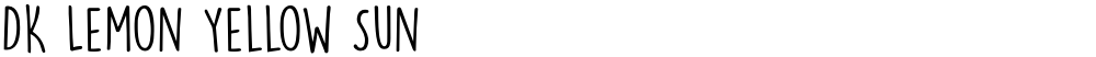 DK Lemon Yellow Sun