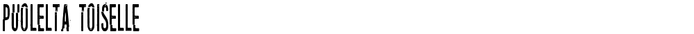 Puolelta toiselle
