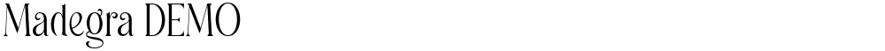 Madegra DEMO