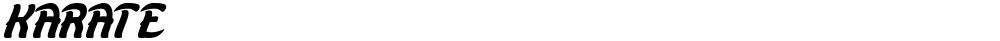 KARATE