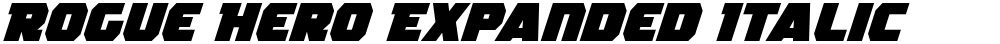 Rogue Hero Expanded Italic