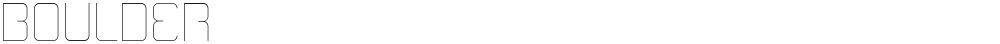 Boulder