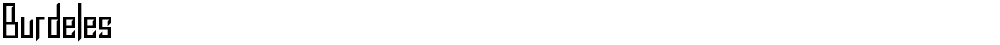 Burdeles