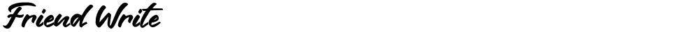 Friend Write