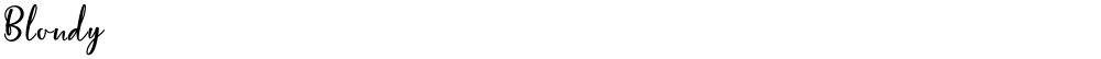 Blondy