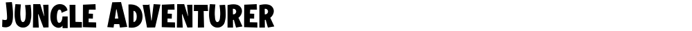 Jungle Adventurer