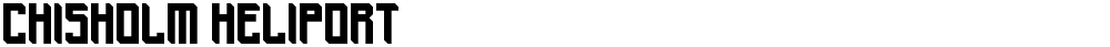 Chisholm Heliport