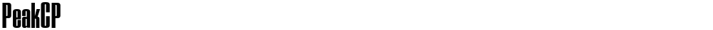 PeakCP