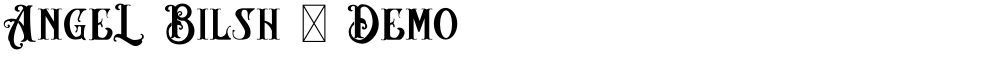 AngeL Bilsh - Demo