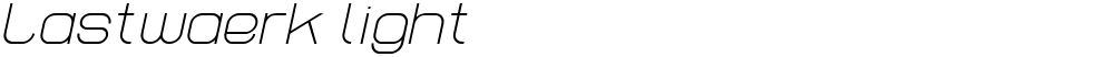 Lastwaerk light