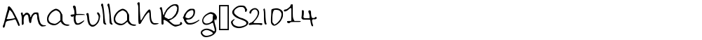 AmatullahReg_S2014