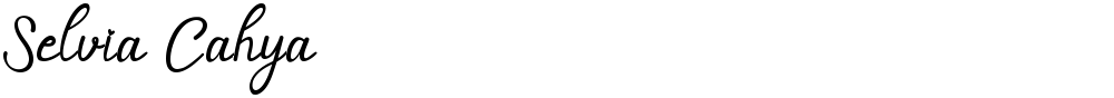 Selvia Cahya